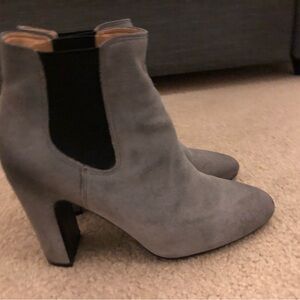 Grey Banana Republic Heeed Boots